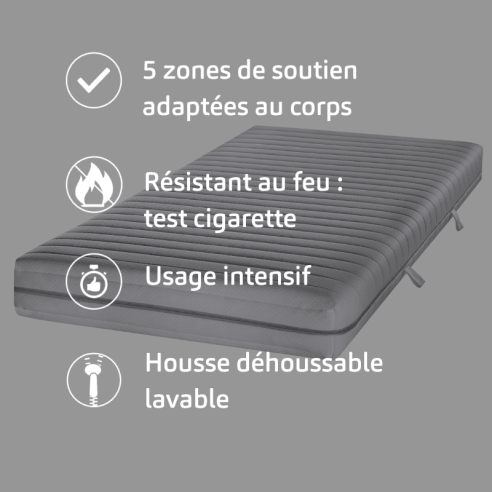 Matelas Mousse DIAMOND 28kg/m³